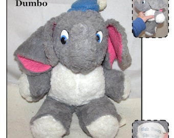 Vintage Plush Dumbo the Elephant Disney Character by California Stuffed Toys