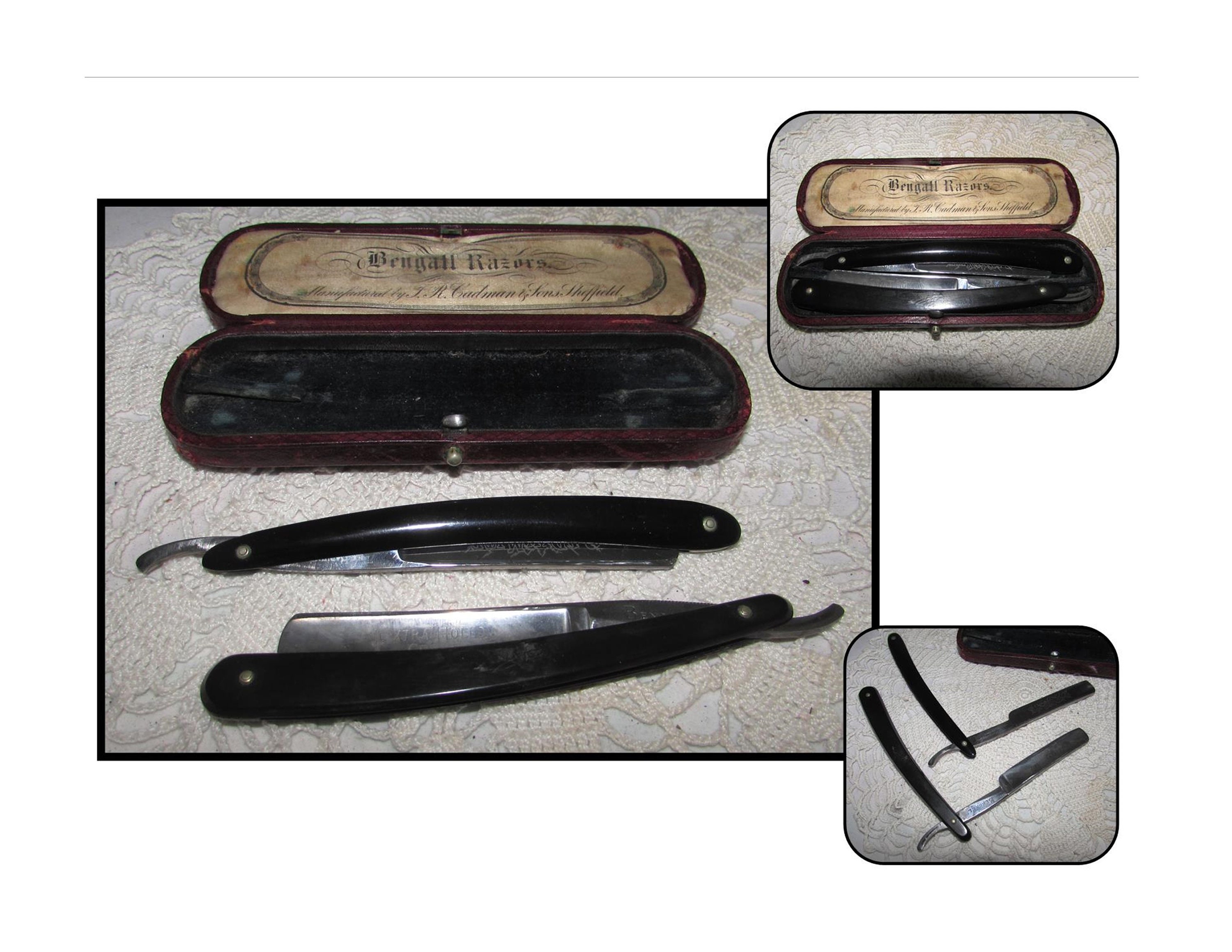 Vintage Bengall Straight Shaving Razor Made in England | eBay