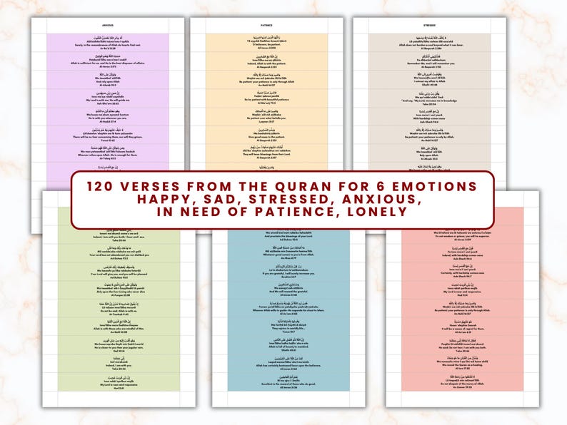Quran verse jar, Read me when mood jar, Islamic gift, Ramadan activity, Muslim printable pdf, Quran guidance, Quran quotes to feel better image 2