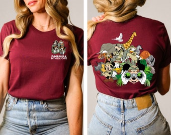 Disney Animal Kingdom Shirt, Mickey en Vrienden Shirt, Mickey Safari Shirt, Disney Safari Trip Shirt, Disney Family Matching Shirt