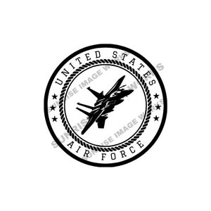 Air Force Seal SVG Digital Download for Cricut Silhouette Laser | United States Air Force Seal Download | Custom Air Force Logo | Insignia
