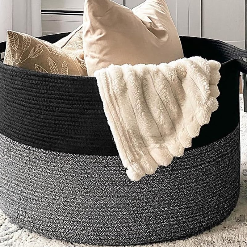 Extra large rope laundry basket Etsy.de