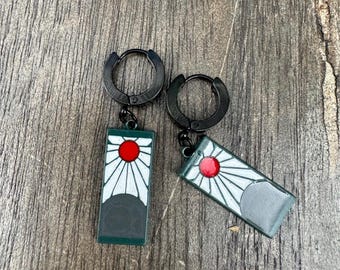 Pin Aretes Hanafuda de Tanjiro - El Pingo