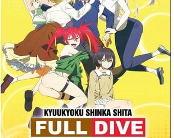 Anime DVD Kyuukyoku Shinka shita Full Dive RPG ga Genjitsu yori mo Kusoge Dattar English Version & Subtitle All Region
