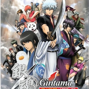 Nieuwe set dvd Anime Gintama (deel 1-367 einde) + 3 films + OVA + 2 live-actiefilm complete boxset ~ Gratis DHL Express