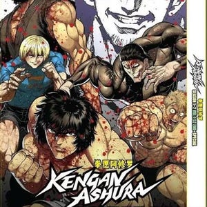DVD Anime Kengan Ashura Säsong 1+2 (1-52 Slut+SP) Engelsk dubbad version ~DVD-box och expressfrakt till alla regioner