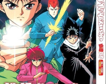 DVD Hakusho Complete TV Series Vol.1-112 End + 2 Movie + Special English Dubbed