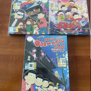 DVD Anime Osomatsu-san Season 1+2(1-50End) Box Set English Subtitle and All Region-Express Shipping