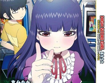 DVD High Score Girl Season 1+2 Vol.1-21 END+3 OVA English Dubbed All Region