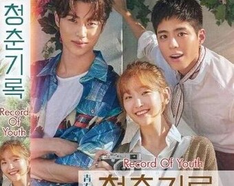 DVD Korean Drama Series Record Of Youth (Volume 1-16 End) [English Subtitle & All Region] with Free Shipping