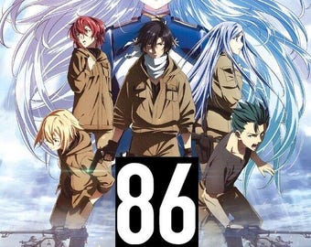 DVD Anime 86 Eighty Six Part 1+2 Complete Series Vol.1-23 End)+4 Special English New Factory Sealed - Malaysia Licensed