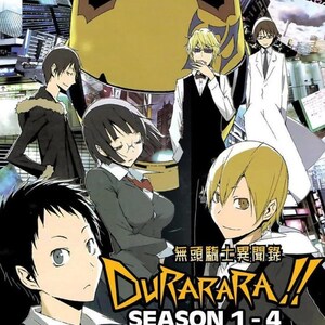 Anime DVD Durarara!! Complete TV Series Season 1-4 Vol.1-61 End English Dubbed