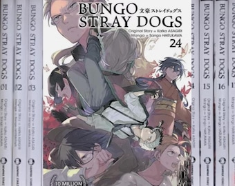Bungo Stray Dogs Manga Set Vol 1-25 – English Version Comic Book