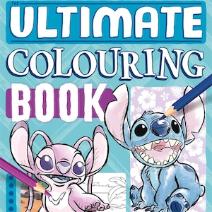 Pages de livre couleur Lilo & Stitch personnalisées à imprimer