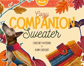 Made-to-Measure Dog Sweater Crochet Pattern (PDF Pattern) - Cozy Companion