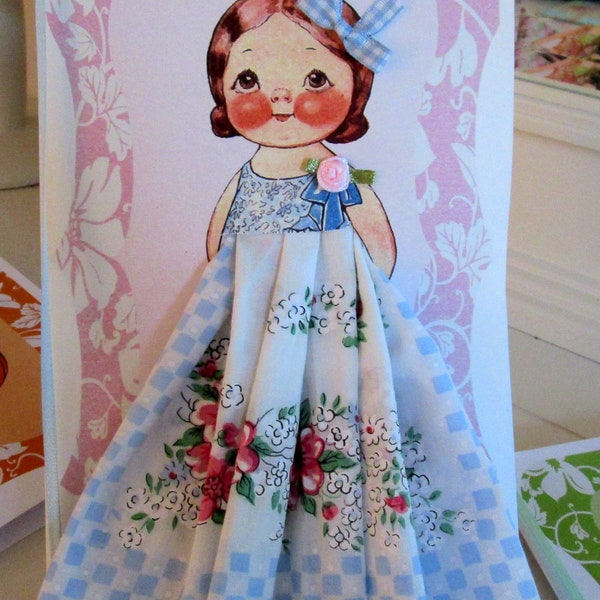 Dolly Dingle Paper Doll Card