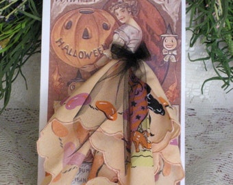 A Happy Halloween Hanky Card