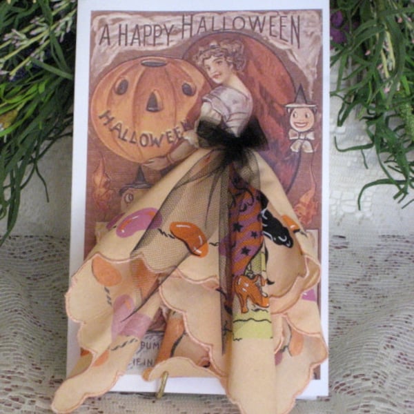 A Happy Halloween Hanky Card