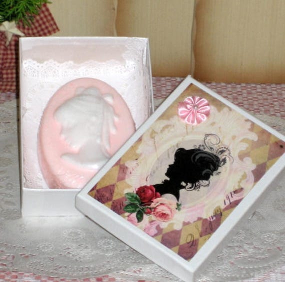 Little Lady Cameo Soap Gift