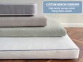 Custom Bay Window Seat Cushion,Indoor Bench Seat Cushion