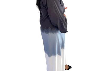 Abaya Élégant- Abaya Dégradé- Abaya Dubai- Abaya musulmane. Abaya pour Femme