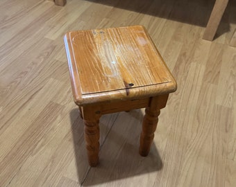 Wooden Stool, Perfect for living room, great small stool