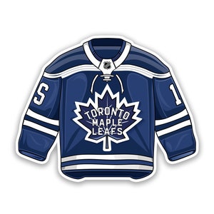 Toronto Maple Leafs Hockey Team Jersey Kühlschrankmagnet - NHL Erinnerungsstücke, Hockey Fan Dekor, Sport Sammlerstück