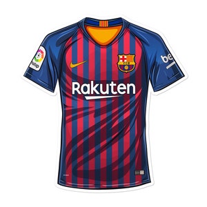 FC Barcelona Fridge Magnet - Official Soccer Memorabilia, Football Fan Decor, Sports Collectible