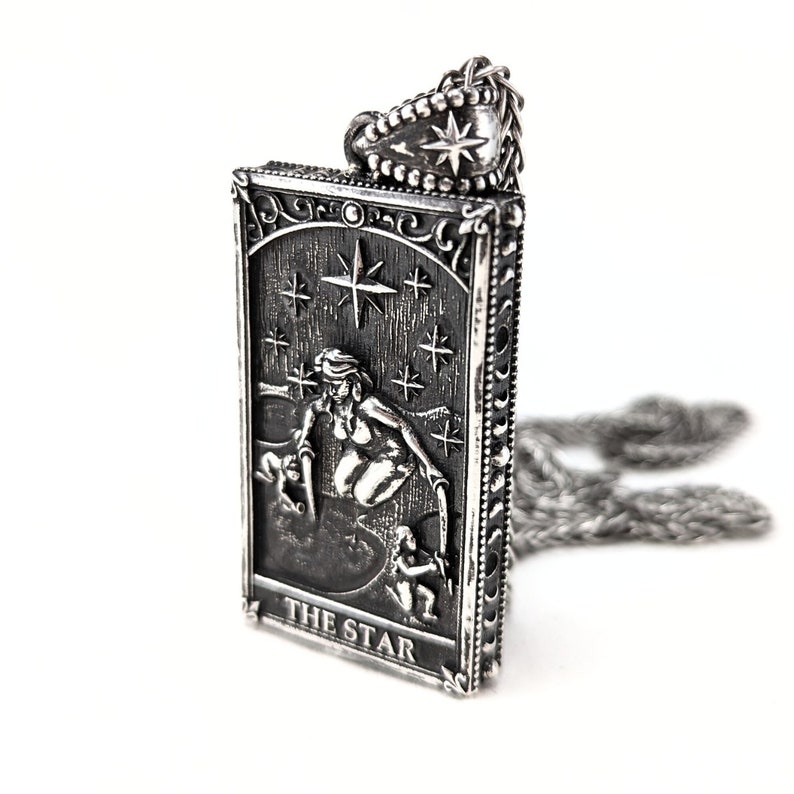 Collier de Tarot STAR Card Méditation pour trouver votre véritable étoile du Nord image 2