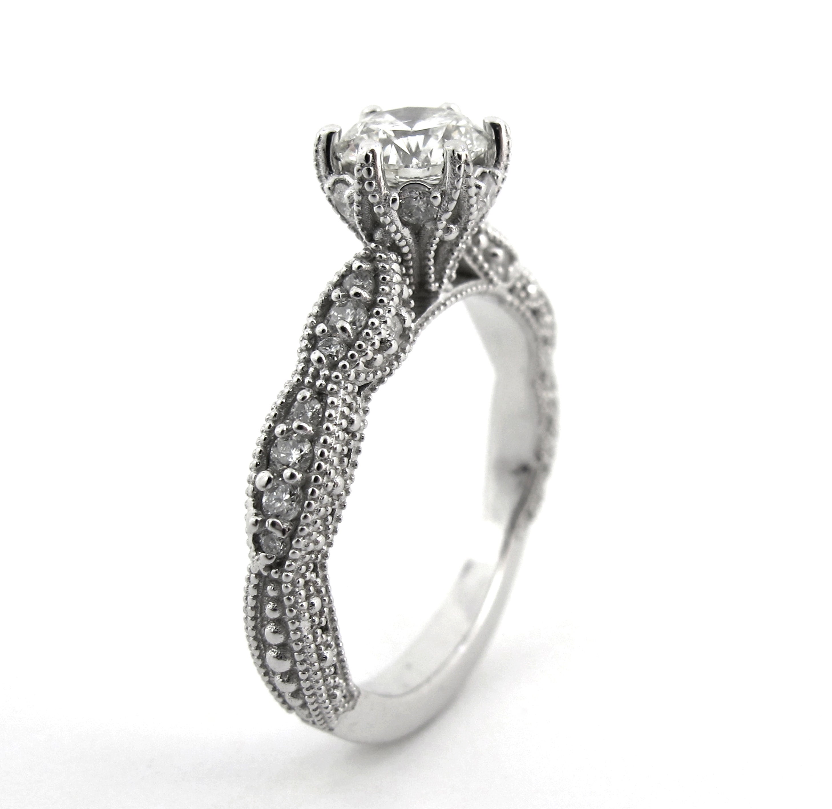 Royal Victorian Inspired Ring Regal Filigree Disney Princess