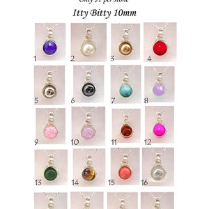 Pop In Earrings Interchhangeable Versatile Comes with 10 Gem Marbles New Rickson Jewellery image 5