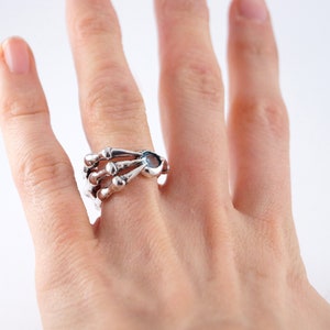 Bird Claw Ring Magic Clutch Ring Soul stone Nerd Engagement Geekery Gamer Video Game Attack Jewelry Bird Dark Souls Dragon Claw 216 282 image 7