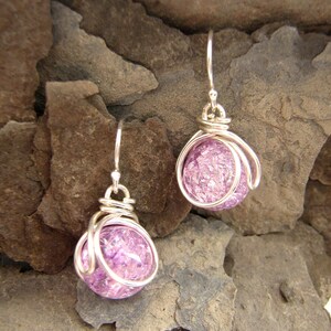 Pop In Earrings Interchhangeable Versatile Comes with 10 Gem Marbles New Rickson Jewellery image 2