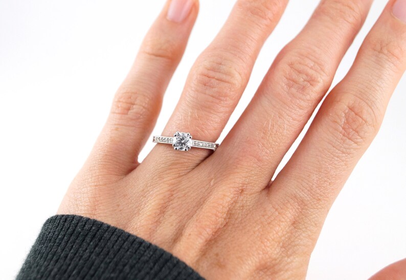 Victorian Inspired Disney Princess Ring Vintage Antique White Etsy