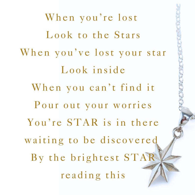Collier de Tarot STAR Card Méditation pour trouver votre véritable étoile du Nord image 8