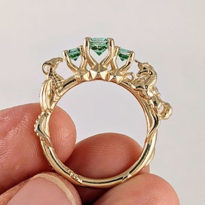 DND Dungeons and Dragons Unicorn Ring Game Night Proposal Gamer Nerd Engagement Ring D20 Fantasy TTRPG Game Ring 294