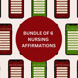Nurse affirmations, Gifts for nurses, Nurse appreciation, Nurse gift, RN grad gift, In my nurse era gift, Nurse appreciation week, CNA Gift