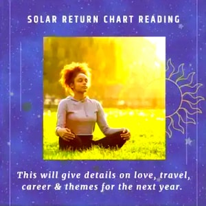 24～48時間以内に太陽回帰図の読み取り書面レポートと電話