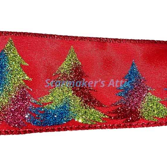 Hot Pink Ribbon 1 Inch, 25 Yards Satin Fabric Ribbons for Christmas Gift  Wrapping, Christmas Garland, Christmas Tree Ornaments, Bows Making, DIY