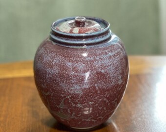 Handmade Stoneware Pottery Jar