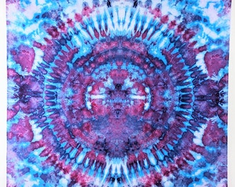 Ice Dye Tie Dye Tapestry - 100% Cotton - 40"x43" T220