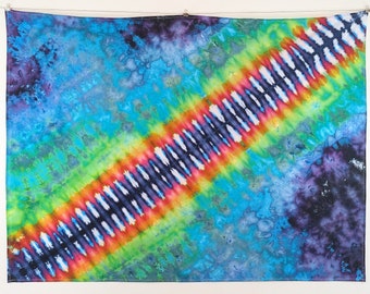 Ice Dye Tie Dye Tapestry - 100% Cotton - 56"x42" T185