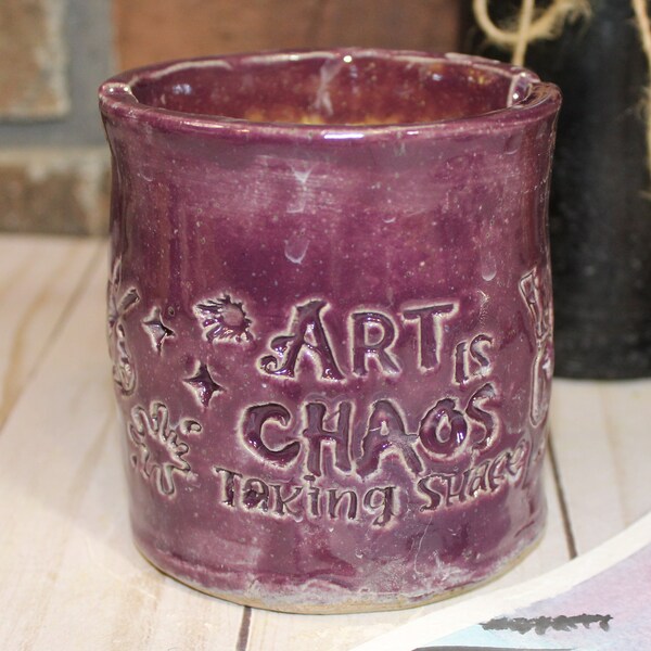 Paint Water Cup Etsy