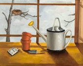 Waiting for Spring  Originial Oil Painting