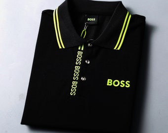 BOSS Hugo Mens Polo Shirt - Embroidered Logo