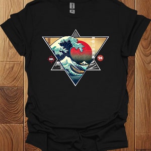 The Great Wave off Kanagawa - Japanese Art Unisex T-Shirt | Soft Cotton Tee | Hokusai Wave Shirt | Gift for Art Lovers