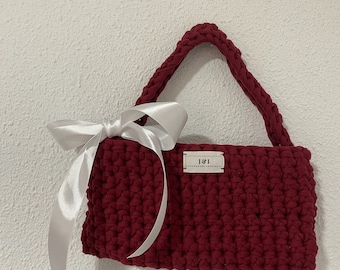 Handmade crochet bag