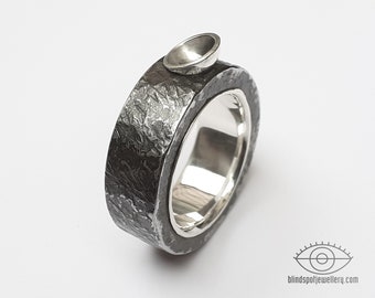 Looking for satellites ring - silver, iron