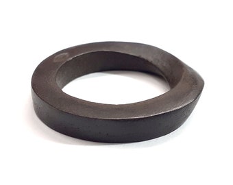 Möbius ring - leather