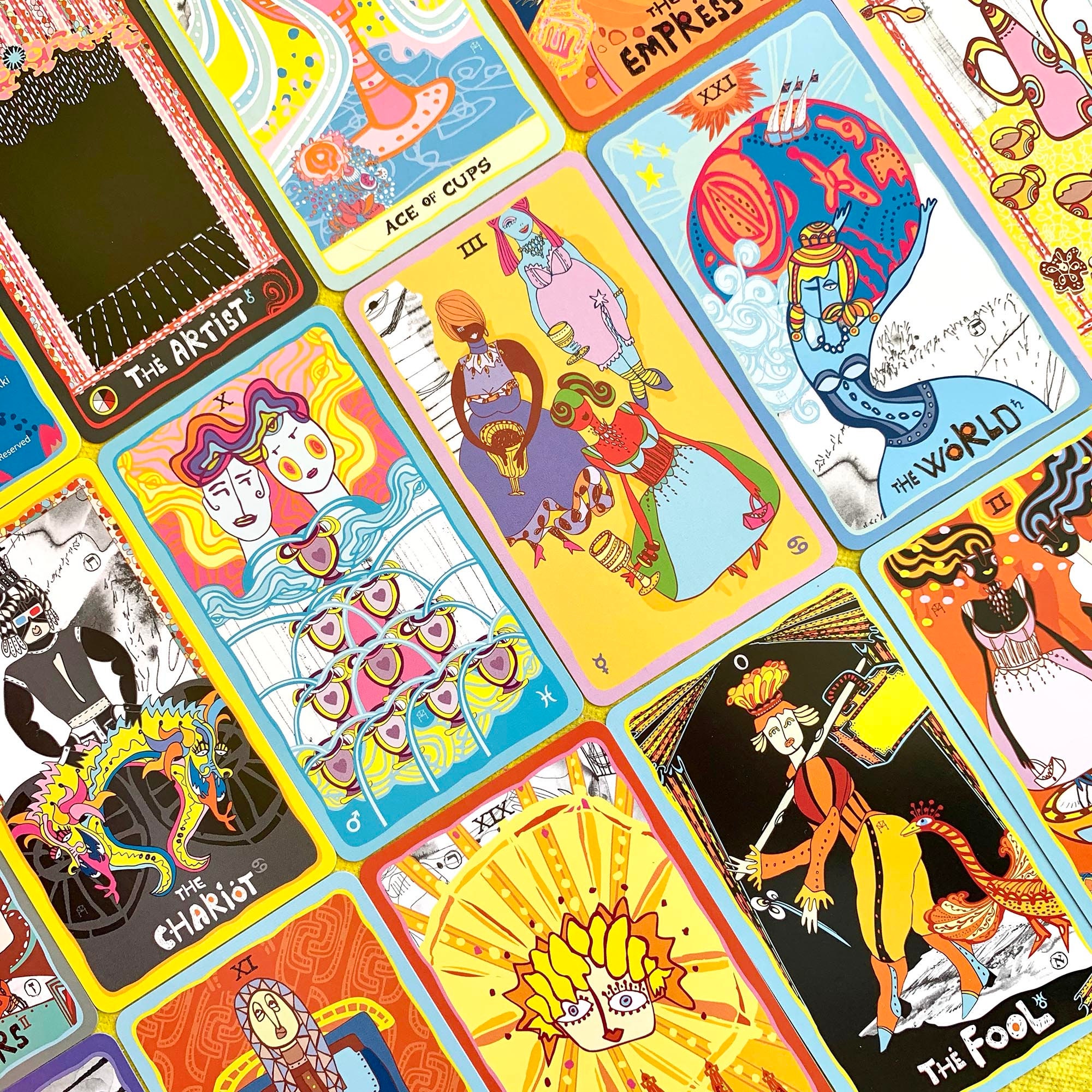 I AM THE ARTIST Tarot by Sakki-sakki - Etsy I AM THE ARTIST Tarot by Sakki-sakki - Etsy